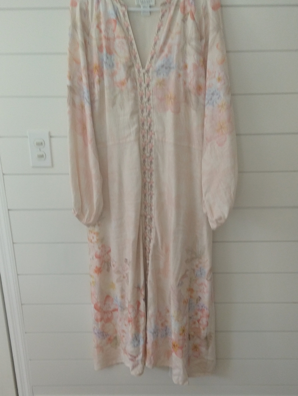 Light Floral Long Boho Dress